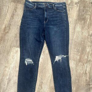 American Eagle next level stretch super high-rise